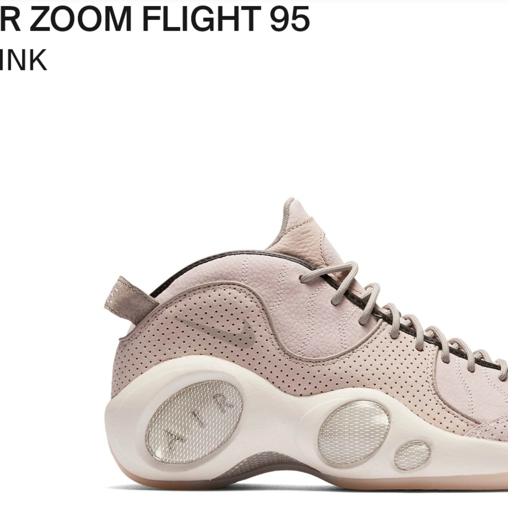 Nike Pearl Pink Sneakers Air Zoom Flight 95